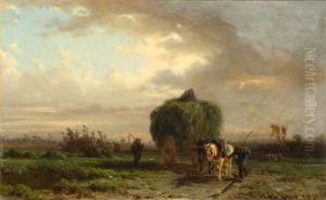 Hay Harvest by Karl Girardet