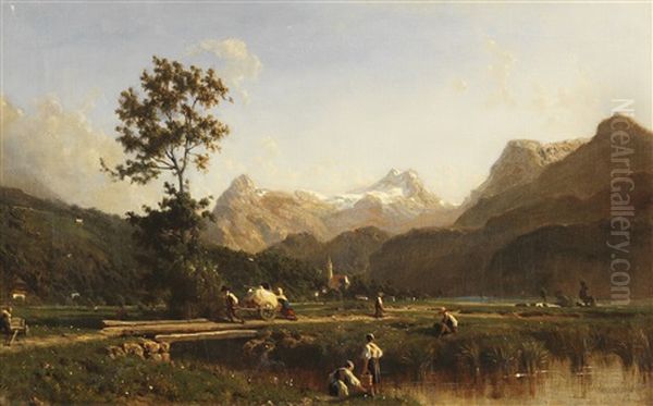 Schweizer Alpenlandschaft - view 1