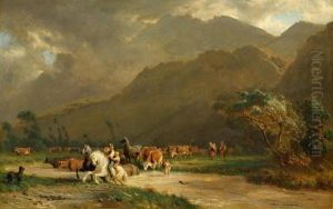 Before The Storm (river Landscape With Animals) Before The Storm (river Landscape With Animals)