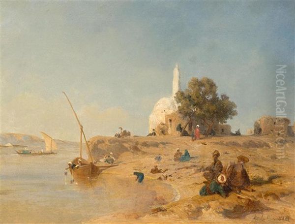 Resting By The Nile - view 1