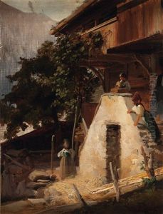Schwatz Vor Dem Bauernhaus Schwatz Vor Dem Bauernhaus