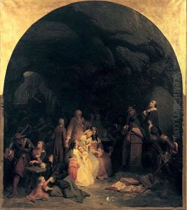 Assemblee De Protestants Surprise Par Des Troupes Catholiques