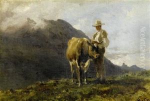 Hirte Mit Kuh Hirte Mit Kuh