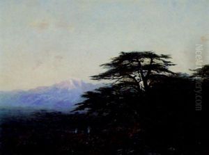 Ceremonie Sous Les Cedres Du Liban by Karl Girardet