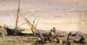 Figures On A Beach Figures On A Beach