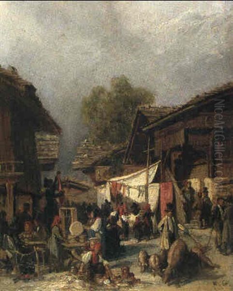Dorfszene - view 1