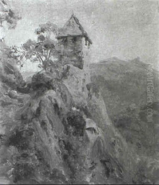 Festungsturm Im Gebirge - view 1