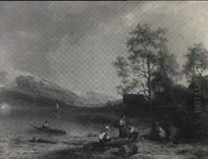 Holzf,ller Am Brienzersee