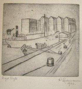 Harbour Scene Harbour Scene