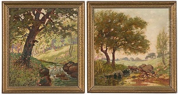 Richmond, Indiana Landscape (+ Another; Pair) - view 1