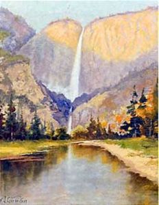 Waterfall by Frank Joseph Girardin