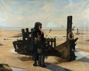 La Famille Du Pecheur by Georges-Marie-Julien Girardot