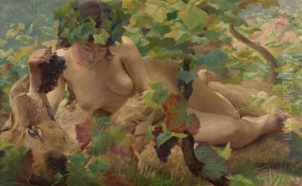 Nymphe Decouvrant Une Sirene Dans Les Roseaux, Nymphes Dans Les Arbres Et Erigone (set Of 3) - view 1