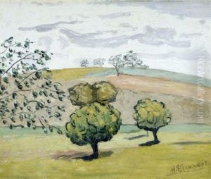 Le Verger En Dauphine by Henri Girardot