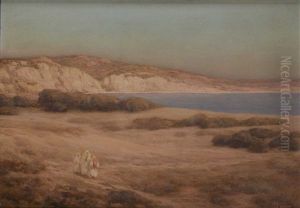 Les Cotes D'afrique Au Maroc Panneau (blanchet) by Louis Auguste Girardot