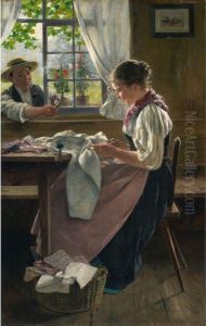 Nahendes Madchen