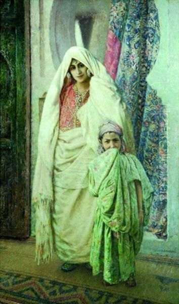 Femme Du Maroc Et Sa Fille - view 1