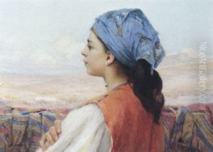 Belle Marocaine De Tetouan by Louis Auguste Girardot