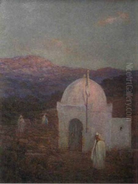 Marocaine Devant Une Koubba - view 1