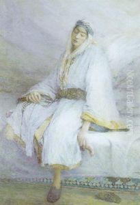 Belle Orientale Au Repos