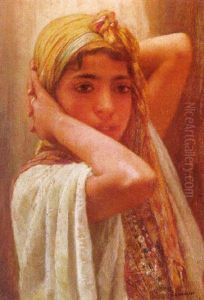 Head Of A Young Arab Girl