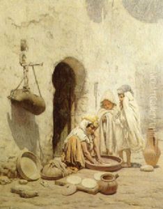 Les Galettes by Louis Auguste Girardot