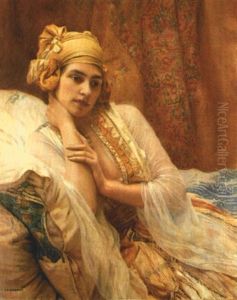 Une Femme Au Foulard Jaune