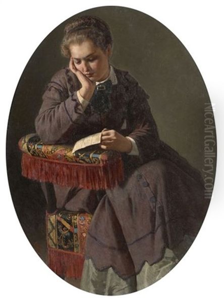 Femme Assise Lisant Une Lettre - view 1