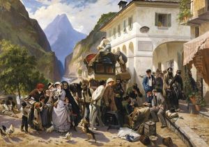 La Douane Italienne Au Simplon La Douane Italienne Au Simplon