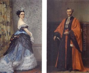 La Femme A L'eventail (+ Magistrat En Robe Rouge; 2 Works)