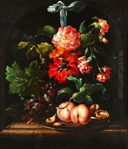 Blumenstilleben by Sebastien Charles Giraud