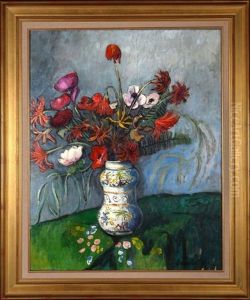 Bouquet De Fleurs Dans Un Vase