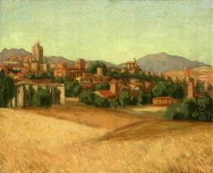 Avila, La Cathedrale Et La Sierra