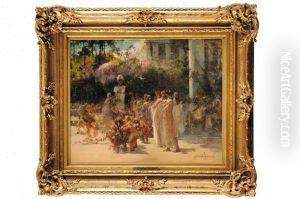 La Fete Apres La Communion by David Eugene Girin
