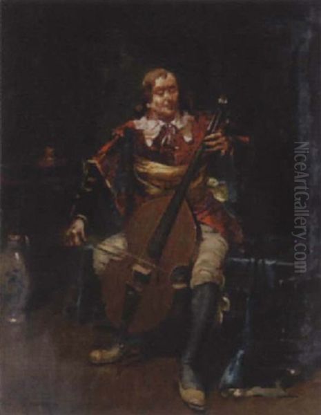 Cellospieler - view 1