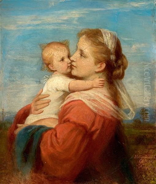 Mary With Child - view 1