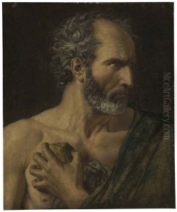 Saint Jerome by Anne-Louis Girodet de Roucy-Triosson