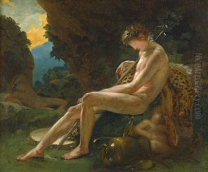 Schlafender Bacchus by Anne-Louis Girodet de Roucy-Triosson