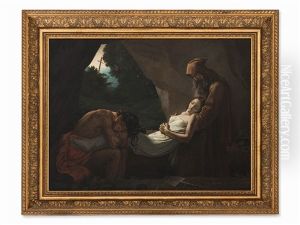 Entombment Of Atala by Anne-Louis Girodet de Roucy-Triosson