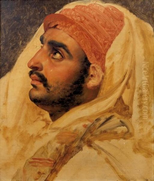 Tete D'etude Pour Un Oriental (study) - view 1