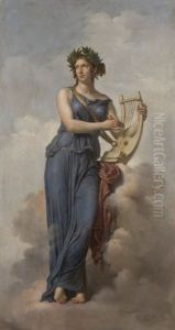 Allegorie De La Peinture by Anne-Louis Girodet de Roucy-Triosson