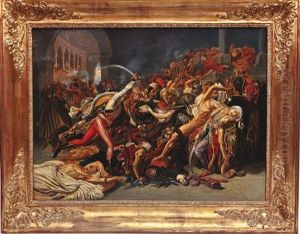 La Revolte Du Caire by Anne-Louis Girodet de Roucy-Triosson