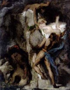 Le Deluge by Anne-Louis Girodet de Roucy-Triosson