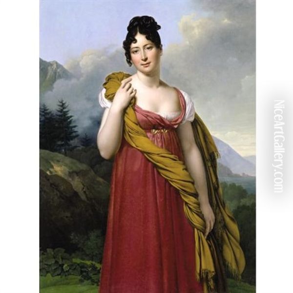 Portrait Of Laetitia Boyer, Marquise De Lagrange - view 1
