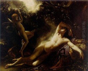 Le Sommeil D'endymion by Anne-Louis Girodet de Roucy-Triosson