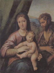 Madonna Con Bambino E San Giovanni Battista Madonna Con Bambino E San Giovanni Battista