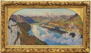 Berceau De La Confederation, Le Lac Des Quatre-cantons by Charles Giron