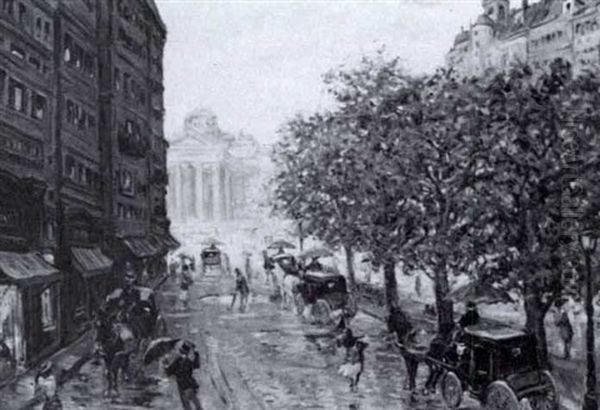 Parisian Street Scene - view 1