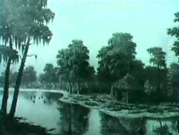 Indian Hut On Bayou Harvey - view 1
