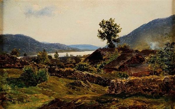Paysage Aux Chaumieres - view 1
